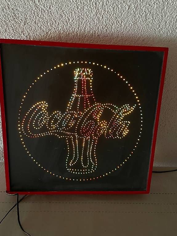 Lampen: Coca-Cola Led Leuchtreklame – Gebraucht aus Ettingen von Donald4107 1