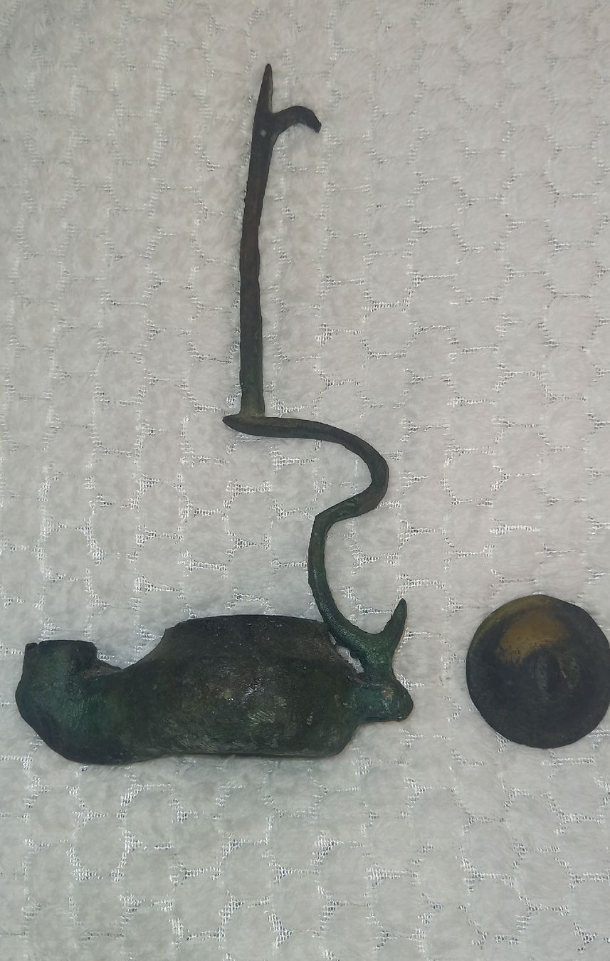Lampade: Antike Talglampe bronce – Usato da Reiden venduto da jasi029