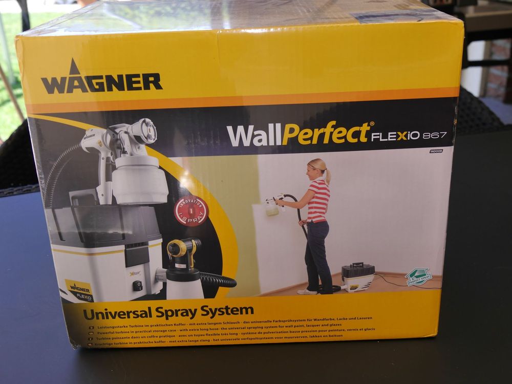 WAGNER - Pistolet à peinture WALL PERFECT W 867 E