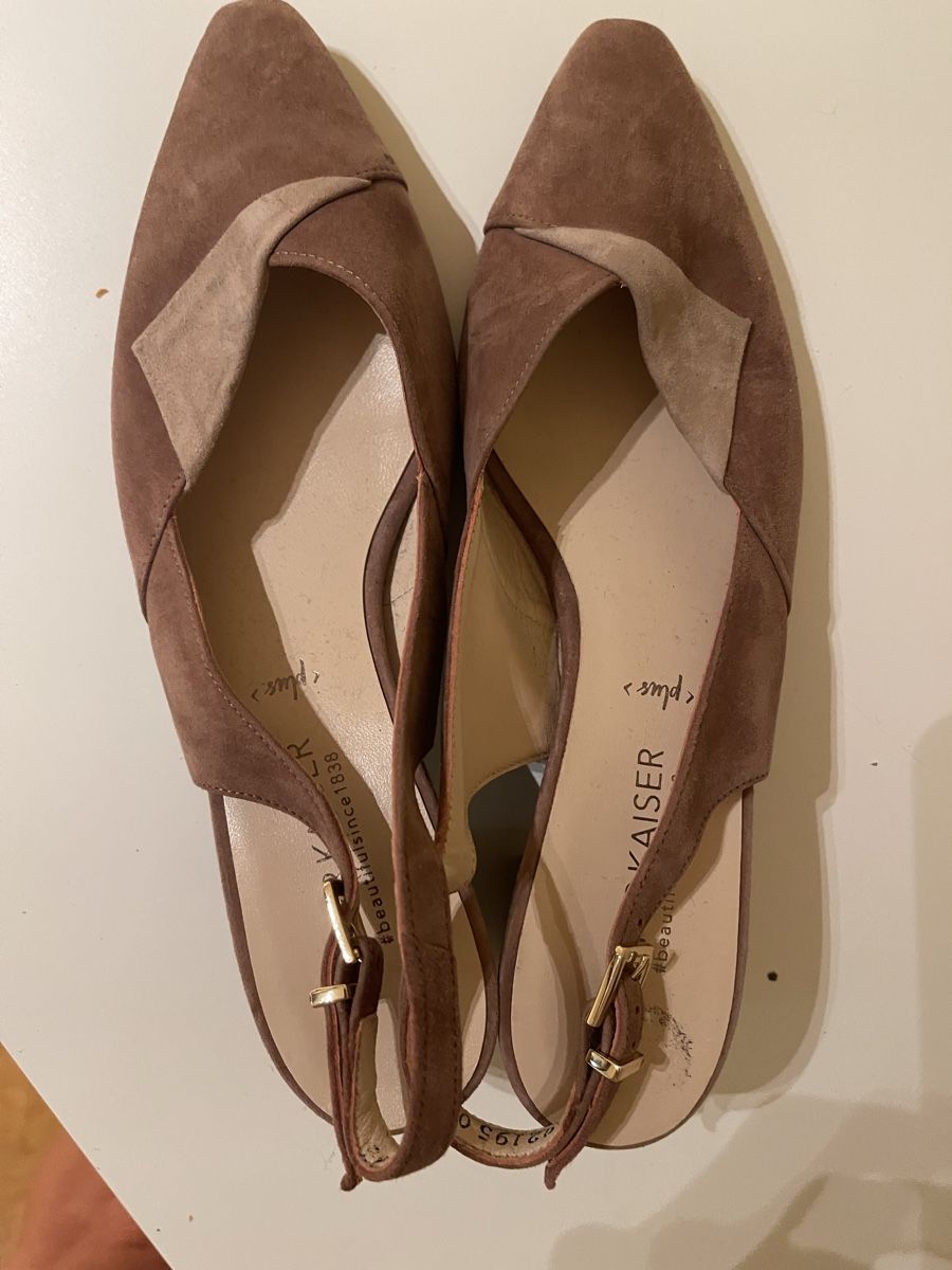 Scarpe da donna: Peter Kaiser Slingpumps Veloursleder37 – Nuovo (secondo la descrizione) da Riehen venduto da katep75 1
