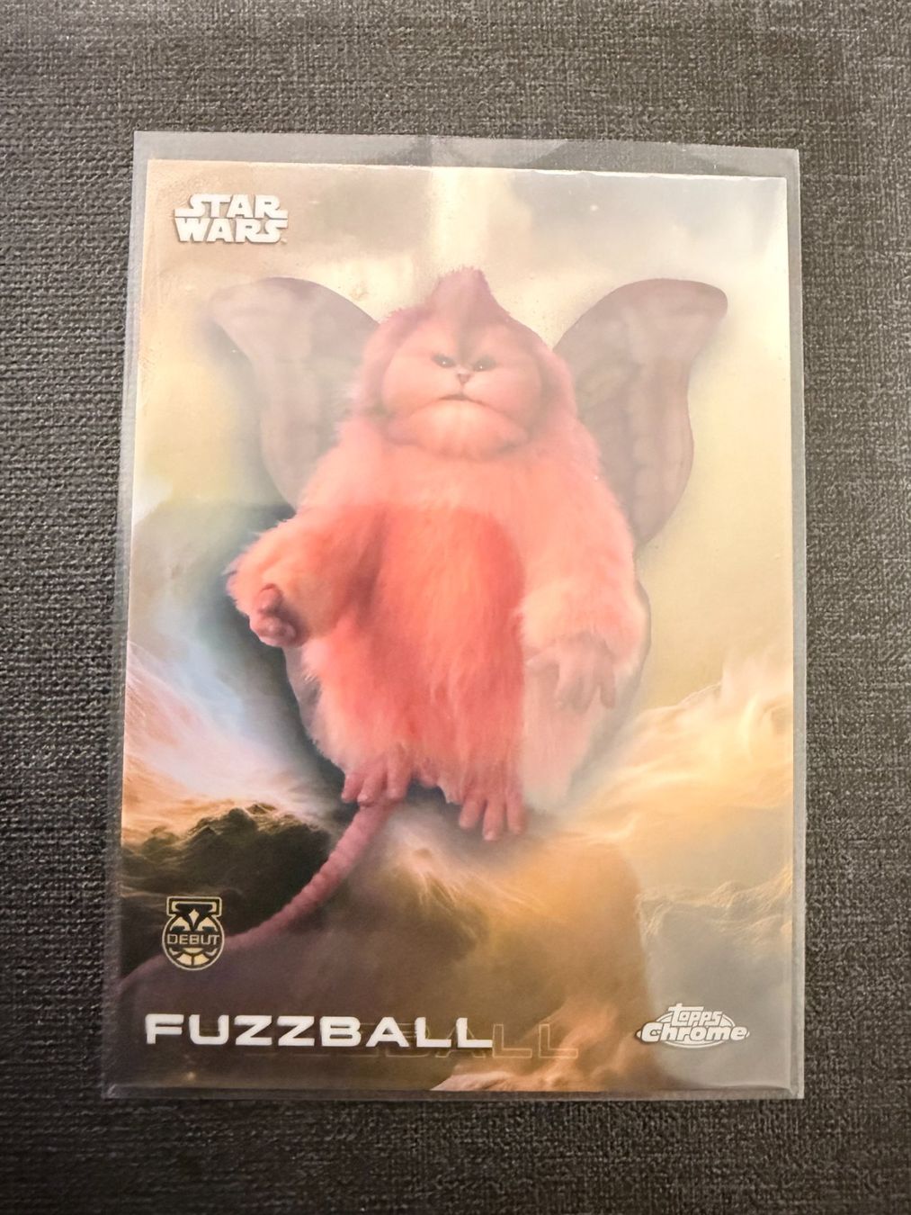 Topps Carte collezionabili: Topps Chrome Star Wars Fuzzball – Usato da Burgdorf venduto da Sports_Cards_3400