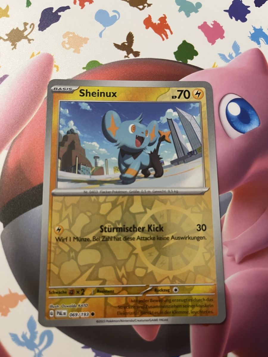 Pokémon Carte collezionabili: Sheinux 069 Reverse Holo PAL – Nuovo (secondo la descrizione) da Aarburg venduto da Barnetta07