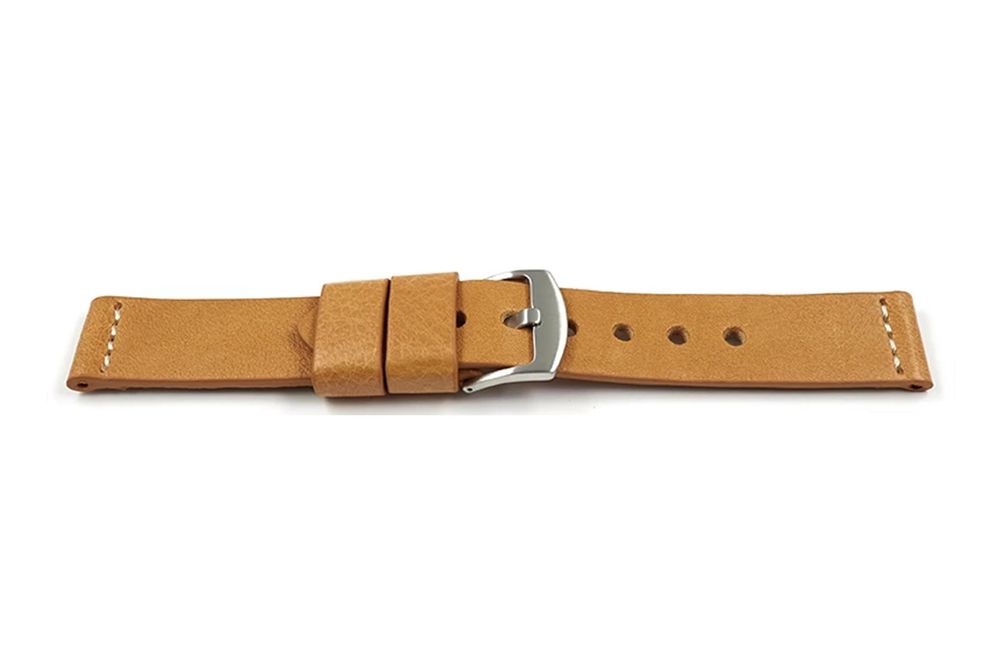 Uhrenarmband Ranger massives Kalbsleder 18mm hellbraun 3