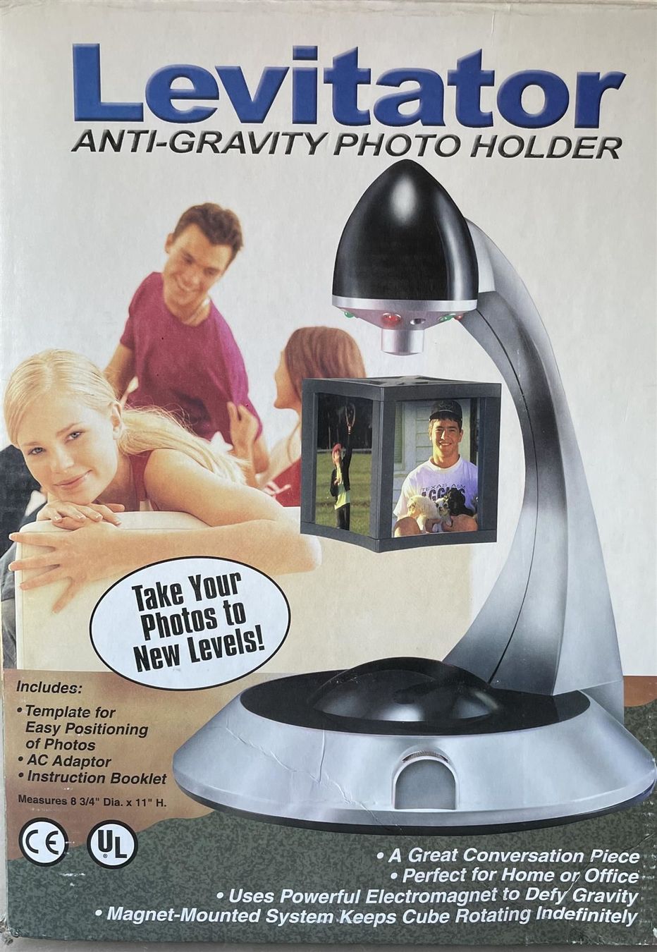 Treppiedi & Teste: Levitator Anti-Gravity Foto-Halter – Nuovo e nell'imballaggio originale da Diepoldsau venduto da preisparadies-ch