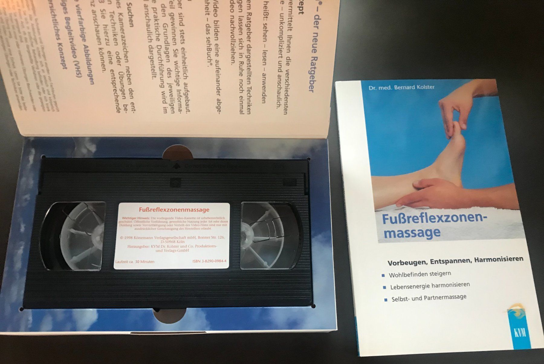 Tutti i VHS: Fussreflexzonenmassage – Nuovo (secondo la descrizione) da Arbon venduto da KaSaBo 3