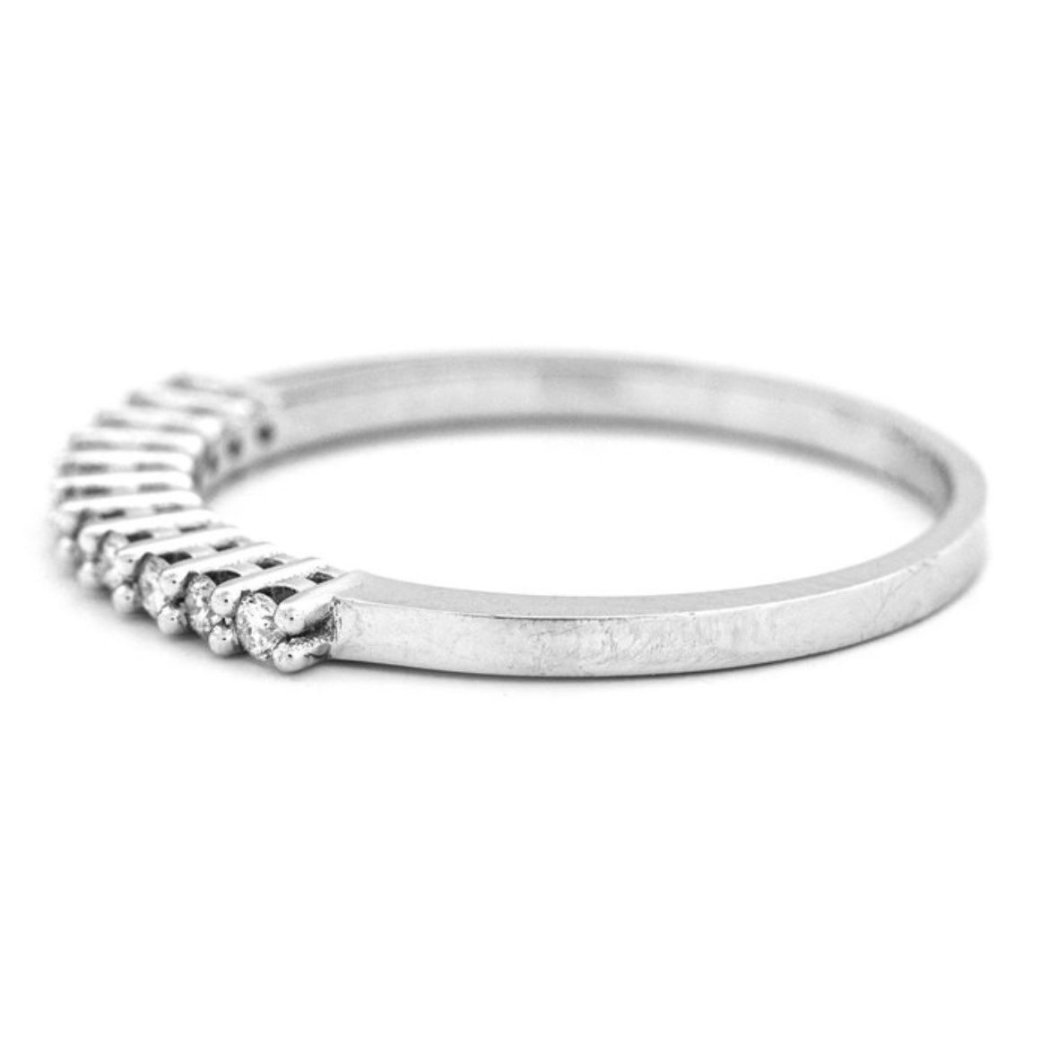 Ringe: Ring 14k Weissgold mit Diamanten 0.14ct – Neu und originalverpackt aus Winterthur von ArteRoma 5