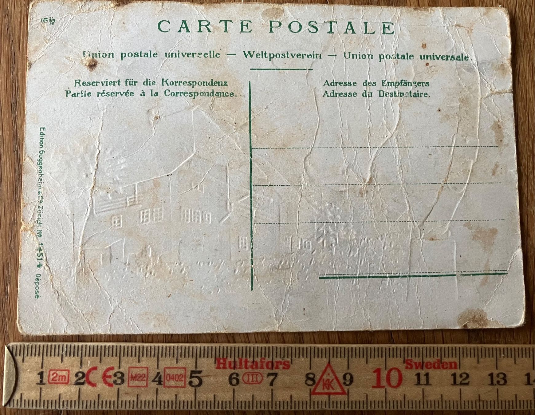 Cartoline postali: Ansichtskarte Schweiz – Usato da Waldstatt venduto da breitaxt 1