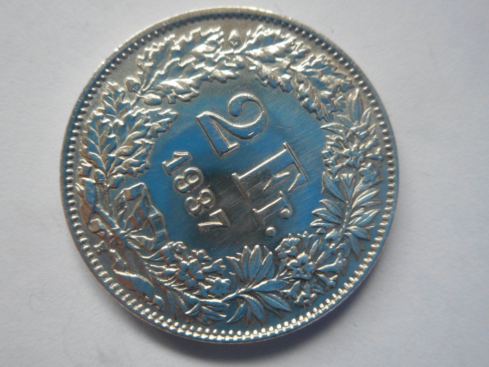 Alle Münzen: 2 Fr. 1937 silber – Neu (gemäss Beschreibung) aus Kriegstetten von pizlad2010 3
