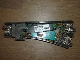 Märklin 24611 C-Gleis Weiche li (Digital 74462/74491/74470)