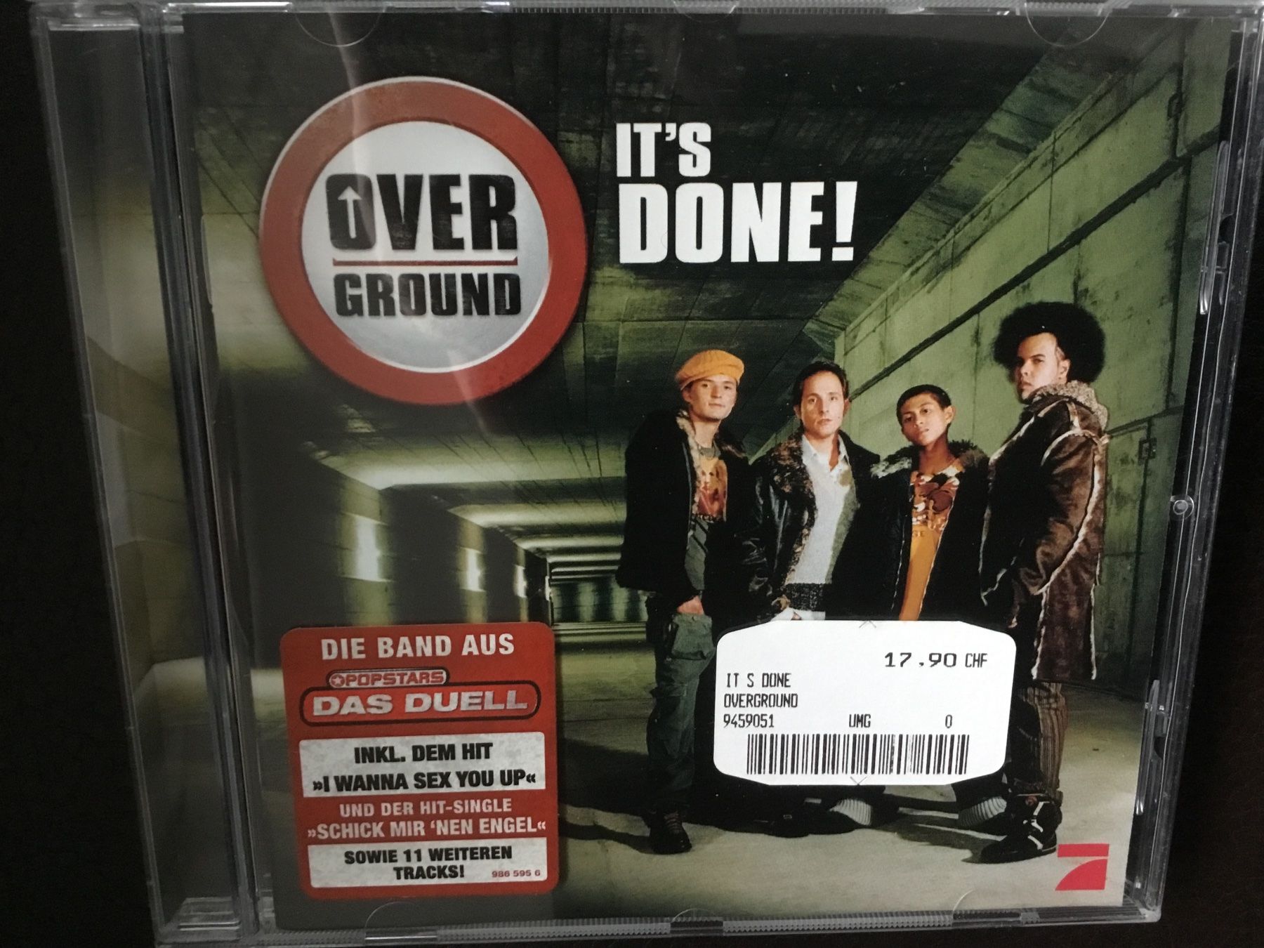 CD: Overground - It's Done! CD Album -  o – Usato da Thierachern venduto da sweden08