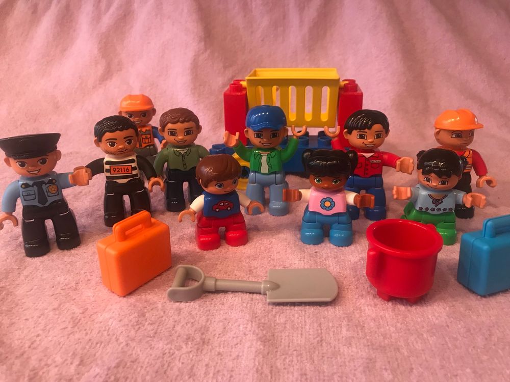 Figuren , Wagen und Zubehör Lego DUPLO Männchen (3A) | Kaufen auf Ricardo