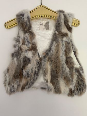 Pelz Gilet Damen Grösse S
