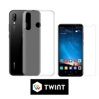 Silikon Hülle + Displayschutz für Huawei  P20