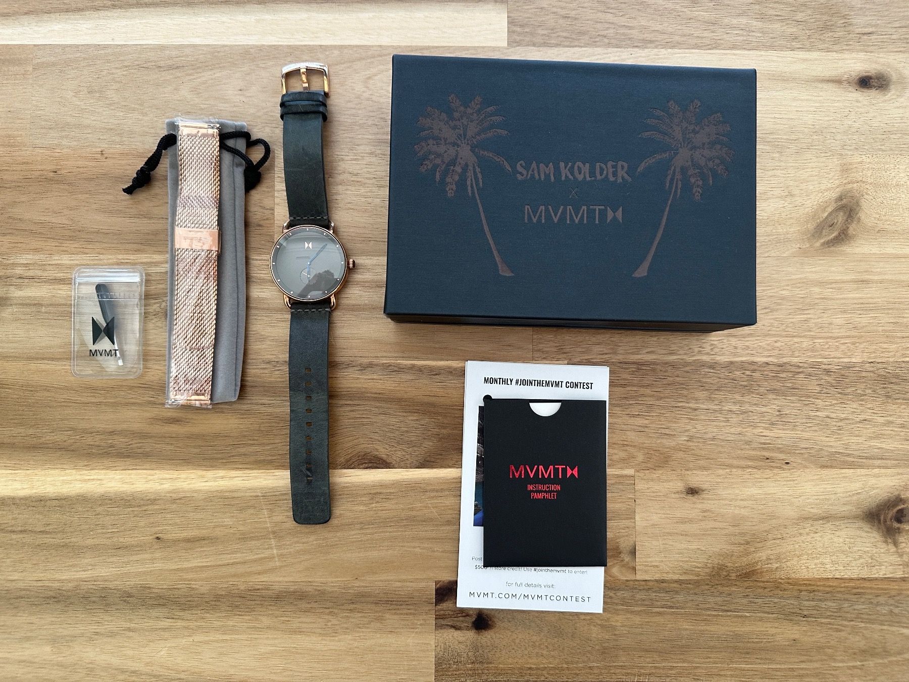 Sam kolder mvmt shop