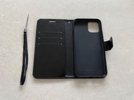 Leder-Etui Hülle für Iphone 12 Mini 