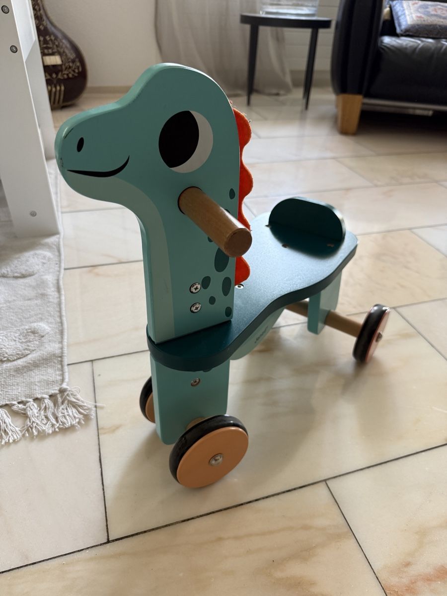 Janod Veicoli per bambini: Holz Laufrad Dino – Usato da Basel venduto da sjg_