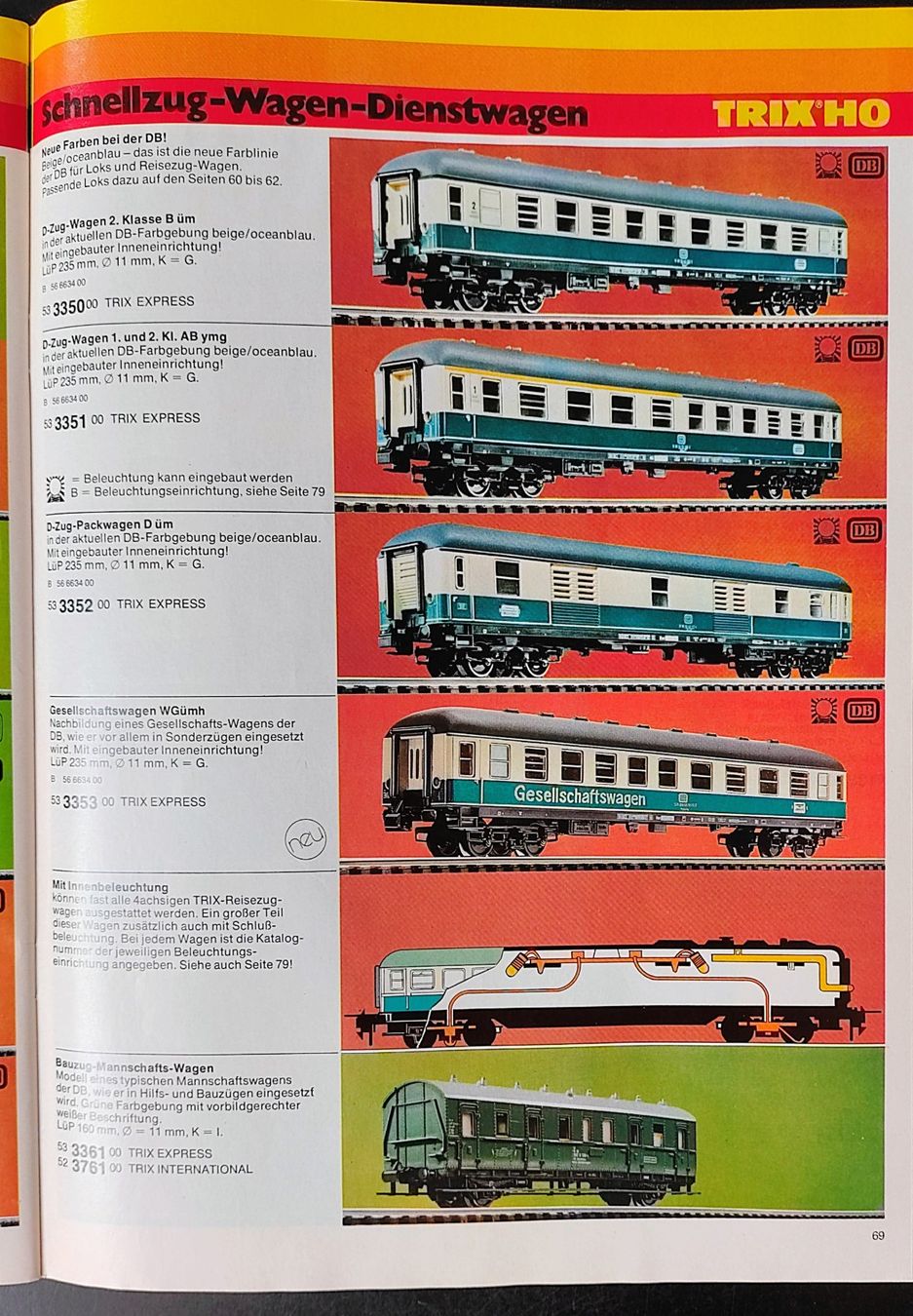 Trix Modellini di ferrovie: Trix Katalog 78/79 mit Trix Express Inhalten,TrixExpress-Agi – Usato da Kirchberg BE venduto da RadioGerberPrivat 4