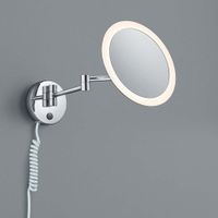 LED Wandspiegel, 3fach, IP44, Dimmbar