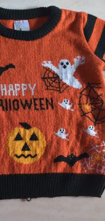 Kinder Halloween Pullover, Grösse 92, Top Zustand!