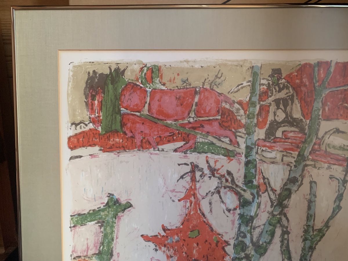 Grafica & Litografie: Carigiet-Litho, 1967, Das rote Pferd – Usato da Dussnang venduto da pml253 5