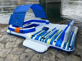 Riesiges Schlauchboot / Insel / Bestway Tropical Breeze