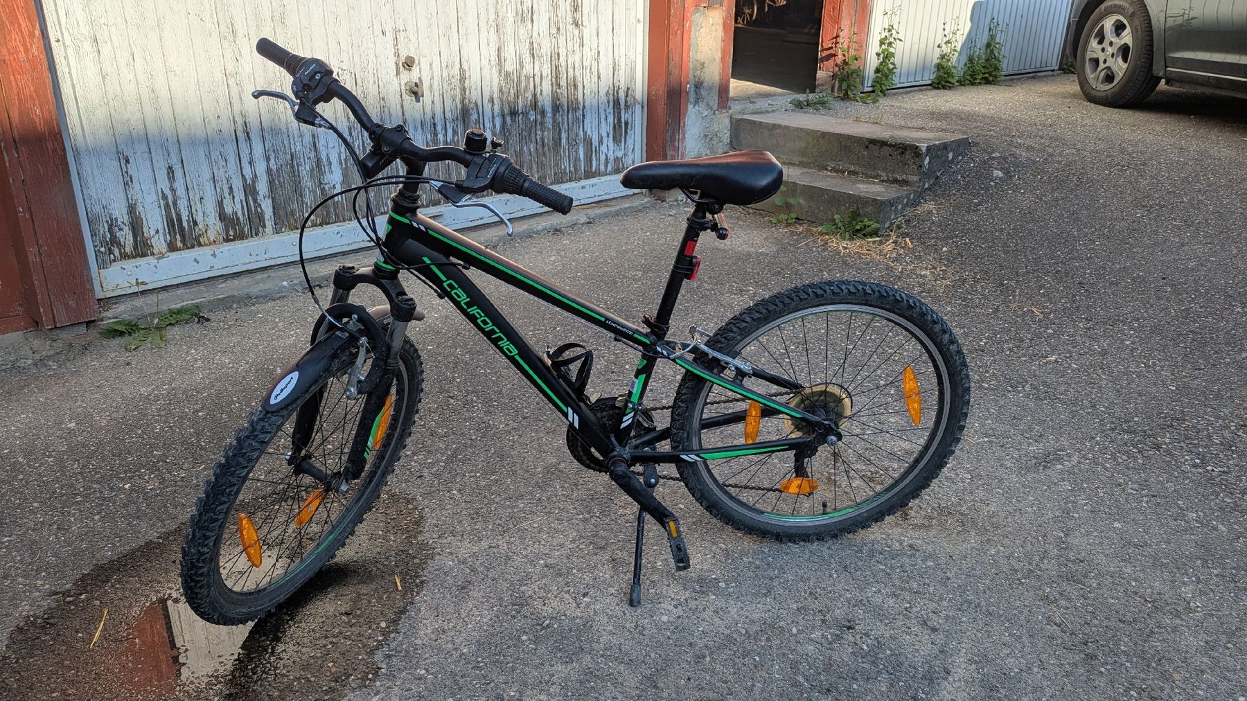 fahrrad 24 zoll jungen verkehrssicher Kinderfahrrad - Schoolbikers 8-Gang | ab 8 Jahren Ville Kinderfahrrad Mountainbike 24 Zoll Länge:120cm