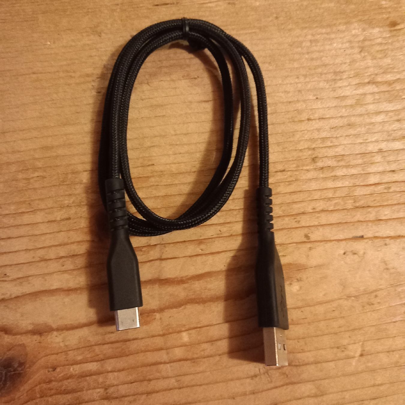 Kabel: USB-C Kabel, Stoffummantelt - Robust und Neuwertig – Neu und originalverpackt aus Ebnat-Kappel von blazzi