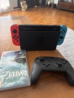 Nintendo Switch + Pro Controller + Zelda Spiel