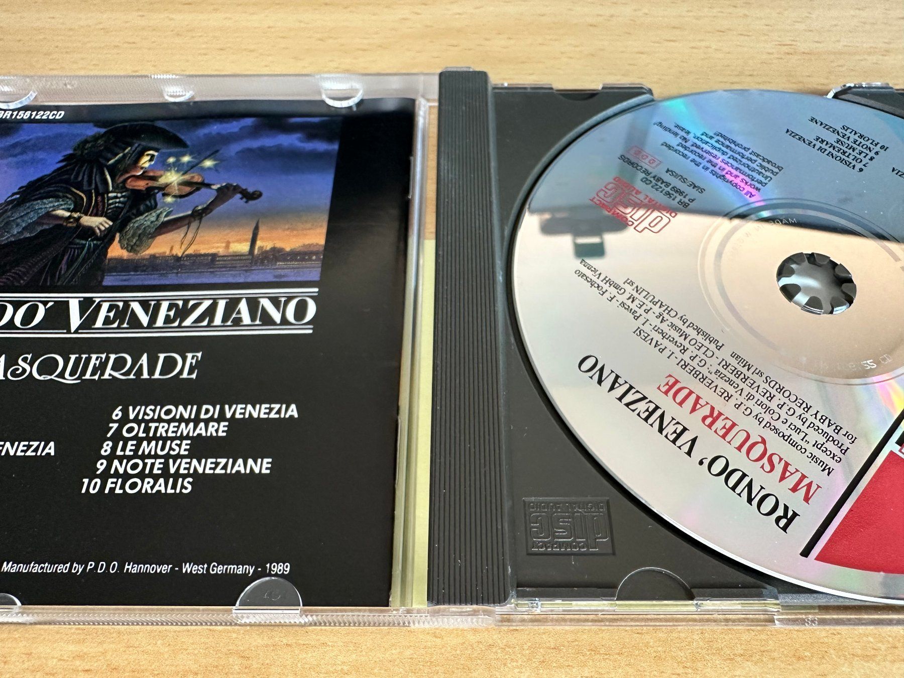 CD: Rondò Veneziano – Masquerade – Usato da Rikon im Tösstal venduto da Alpenmutz 2