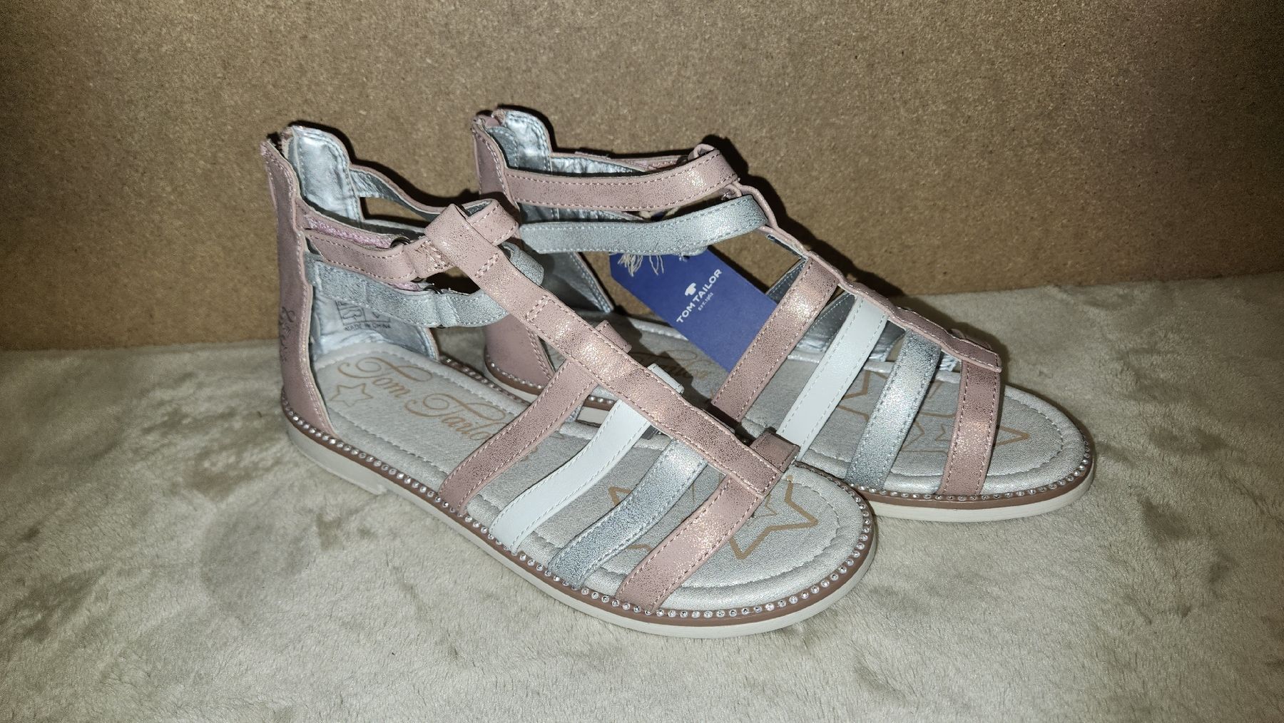 Scarpe per ragazze: Sandalen Tom Tailor gr 38 – Nuovo e nell'imballaggio originale da Neuenegg venduto da soleil81