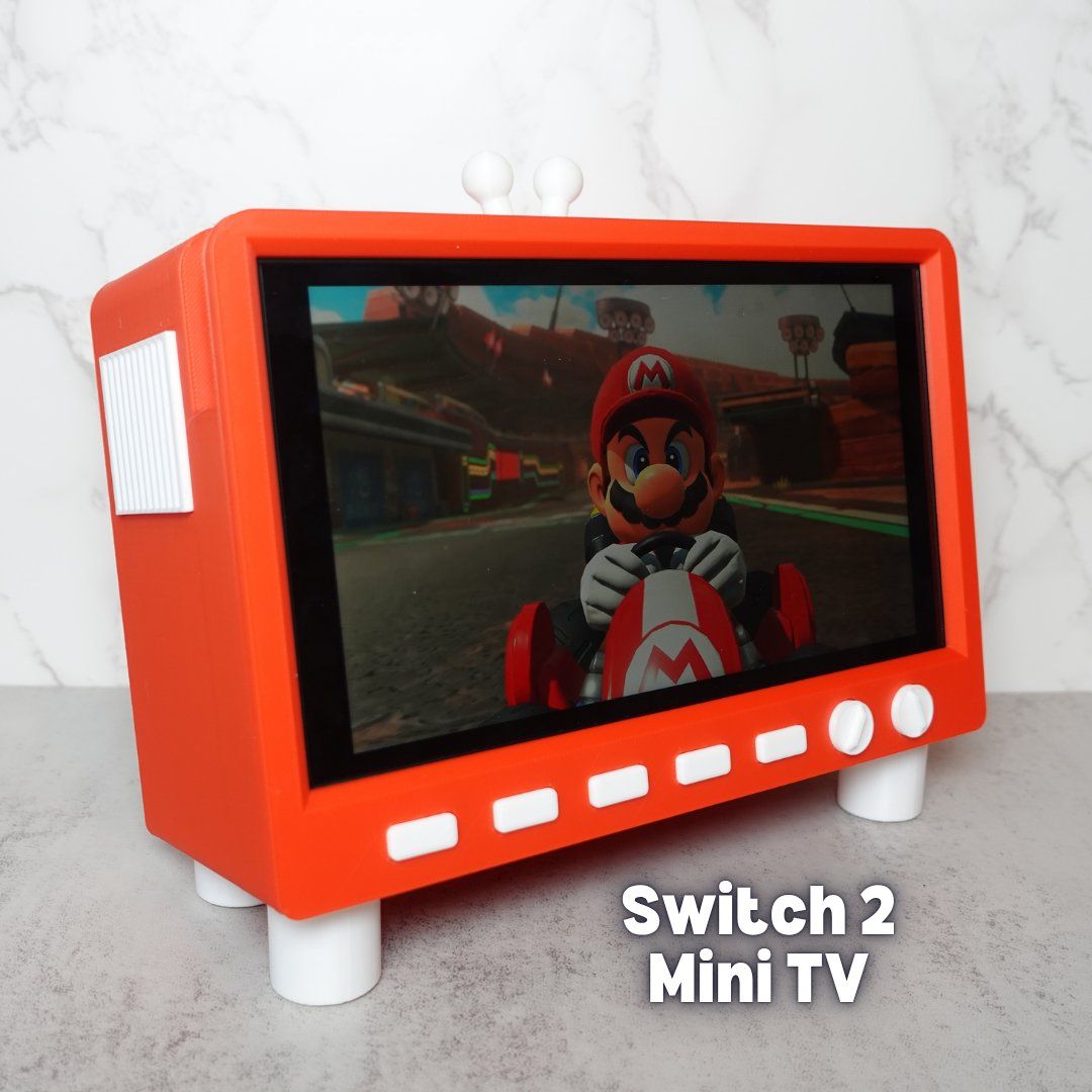 Altro in Decorazioni & Accessori: Nintendo Switch 2 Ferhseher Stand – Nuovo e nell'imballaggio originale da Dietikon venduto da You_Want_We_Print
