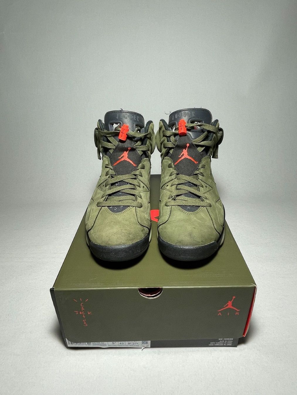Jordan Scarpe da uomo: Nike Jordan 6 Retro Travis Scott 43 – Usato da Freidorf TG venduto da kickznlacez 2