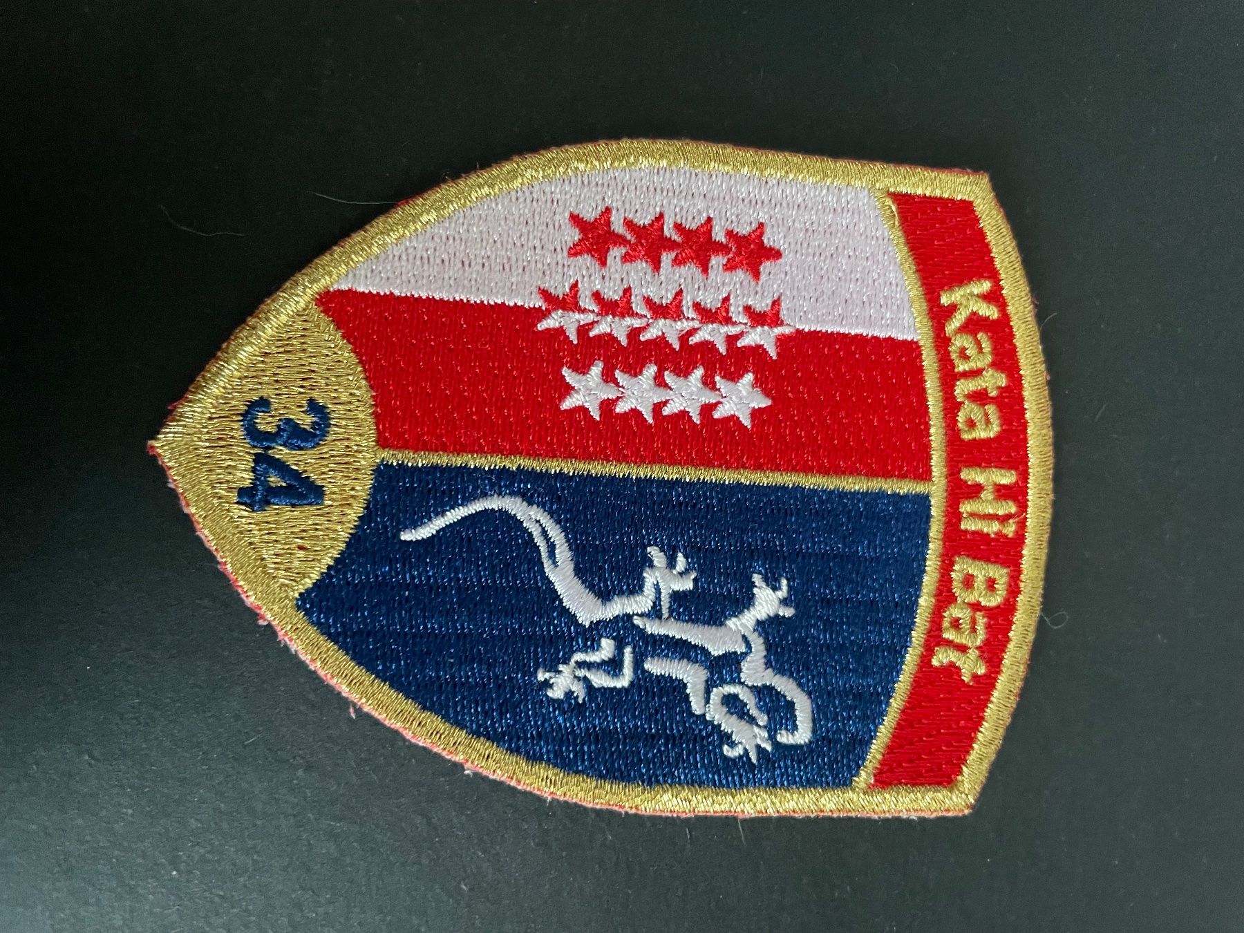 Schweizer Armee Placchette & Badge: Patch Kata Hi Bat 34 – Usato da Oberiberg venduto da reimet