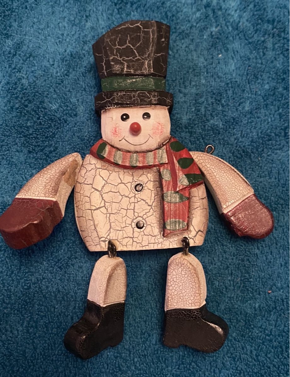 Tutte le decorazioni: Schneemann aus Holz – Usato da Basel venduto da nla_zp8b