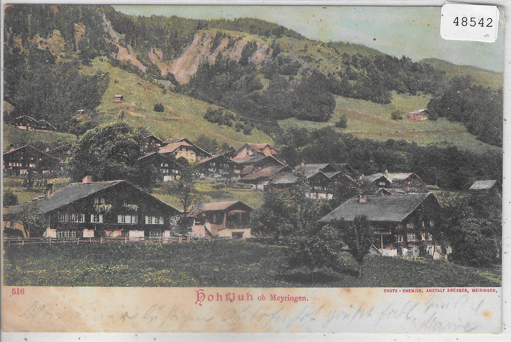 Cartoline postali: Hohfluh ob Meyringen – Usato da Ettingen venduto da Kartenplanet