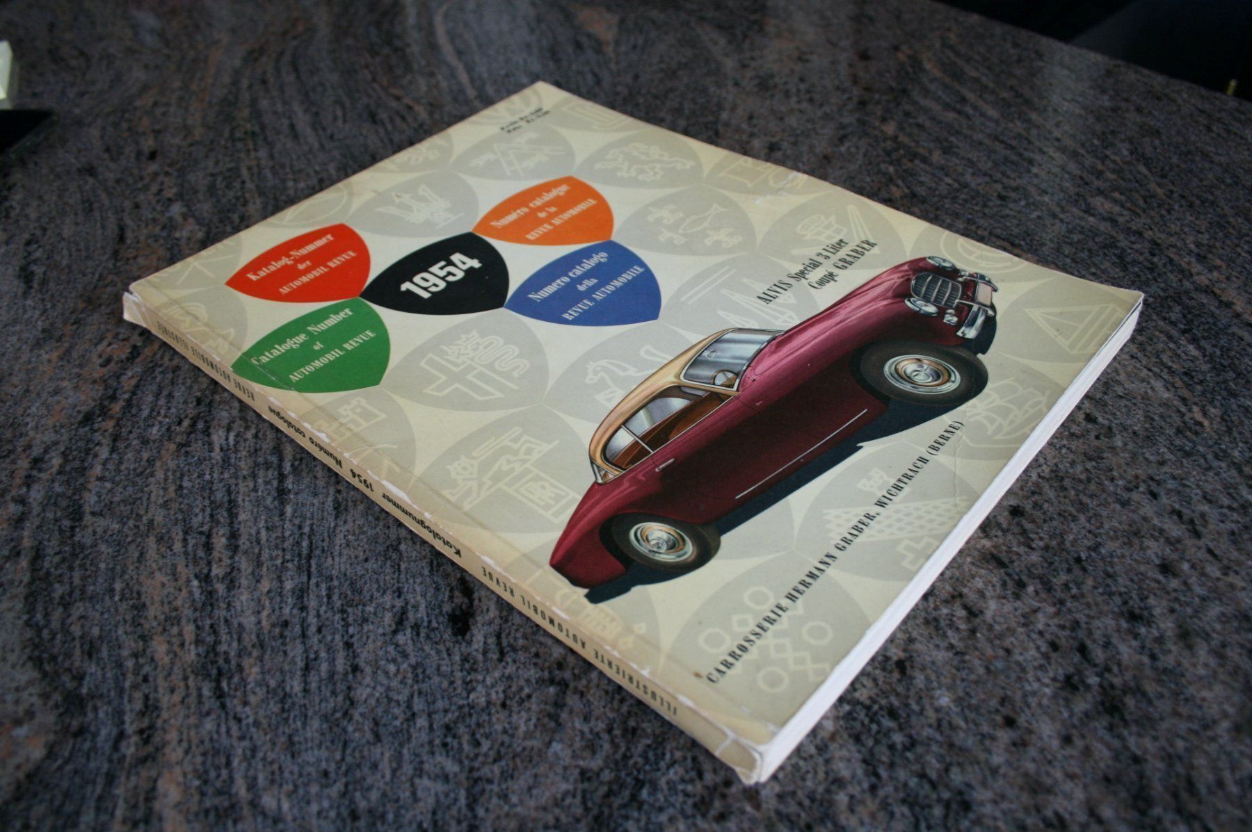 Bücher: AUTOMOBIL REVUE KATALOG 1954 – Gebraucht aus Wilen b. Wil von Rasti2 2