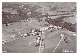 Hundwil AR, Flugaufnahme, gelaufen 1965