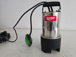 550 W Schmutzwasser Tauchpumpe Edelstahl Schmutzwasserpumpe