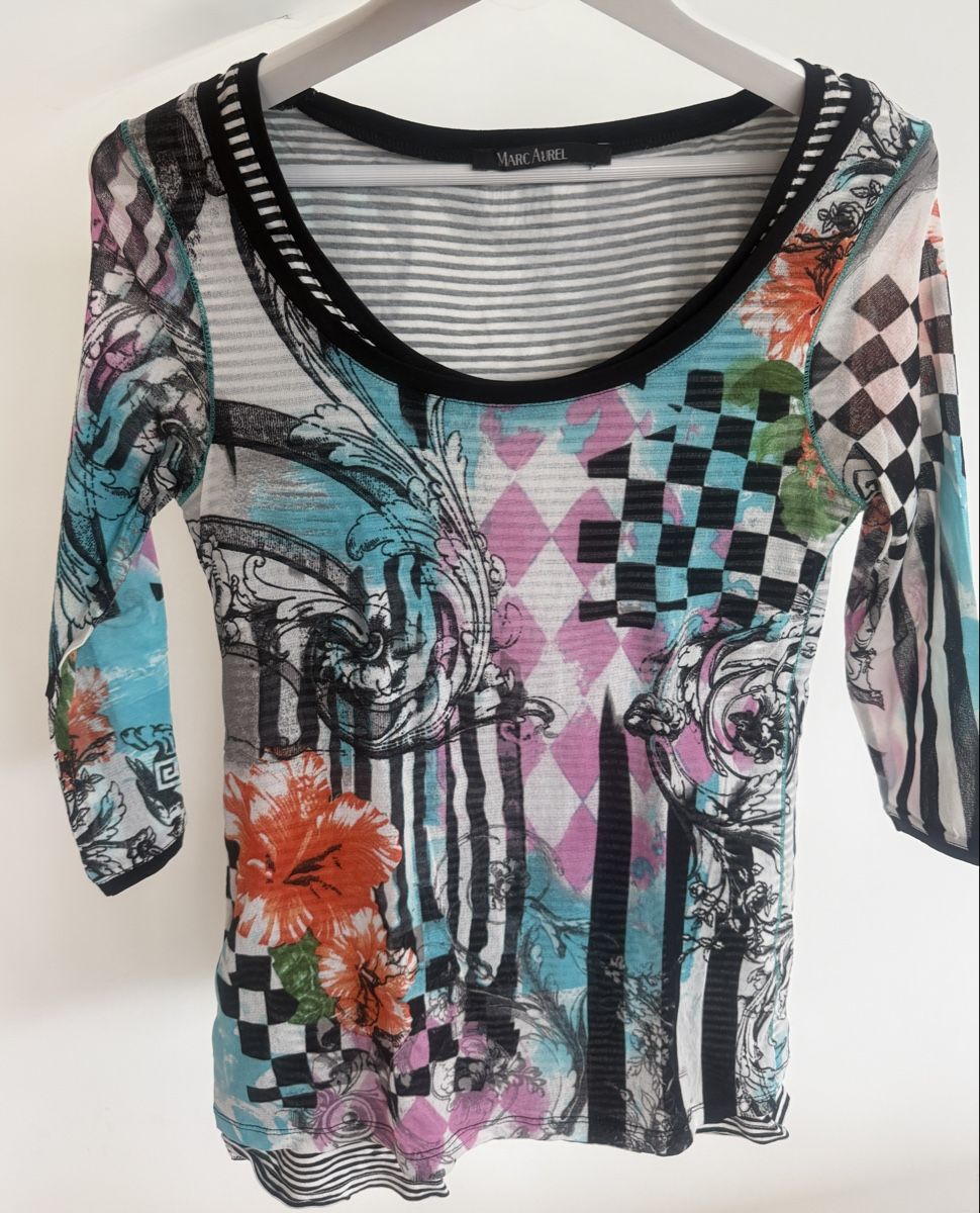 T-shirt: MARC AUREL Sommer-Shirt, Gr. M – Usato da Adligenswil venduto da Esthee