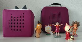 Toniebox inkl. 5 Figuren und Tasche