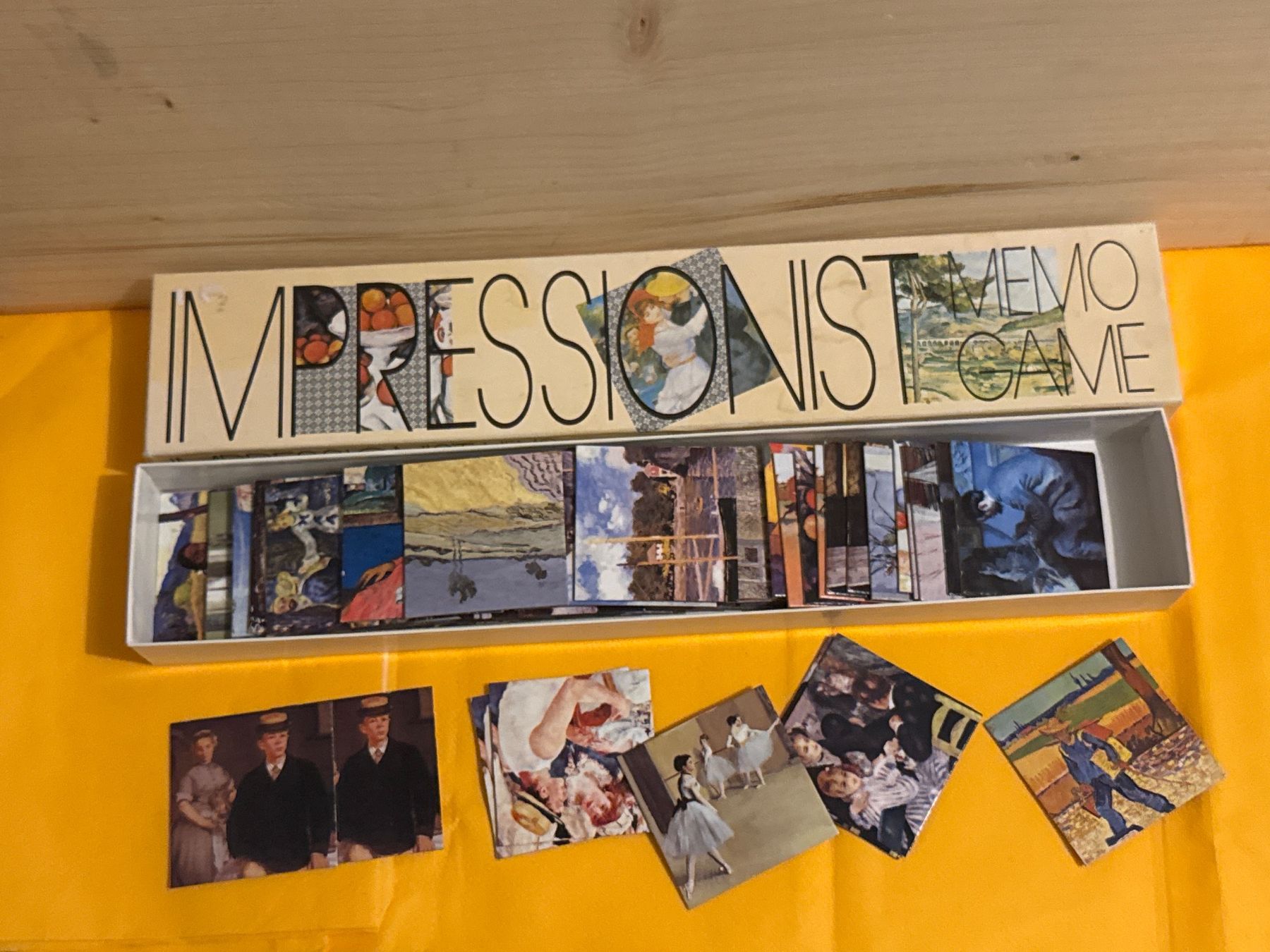 Spiele: Memory Impressionist – Gebraucht aus Thun von Atelier 1