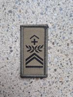 *** Gradabzeichen Taz Hauptfeldweibel mit klett ***