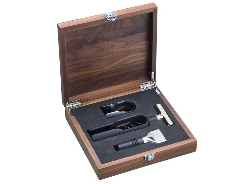 Apribottiglie & Tappi per chiusura: WMF Korkenzieher Set, 3-teilig, Walnuss – Nuovo e nell'imballaggio originale da Heimisbach venduto da LIFESTYLE-MORE 2