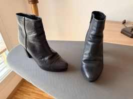 Bottines bleues