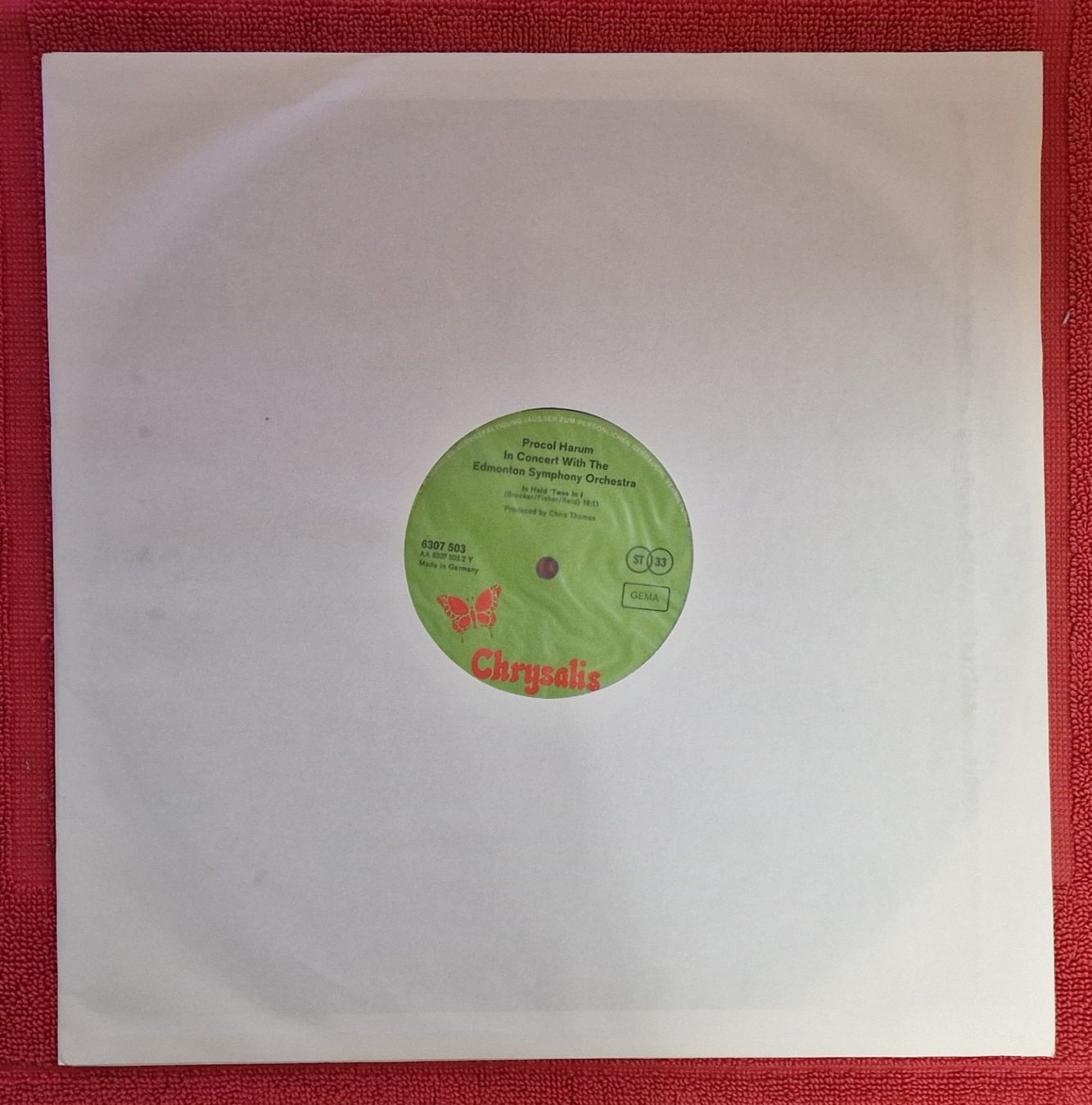Vinyles: Procol Harum Live LP (1972) Deutsche Version – D'occasion à Basel par phi_8xhm 2