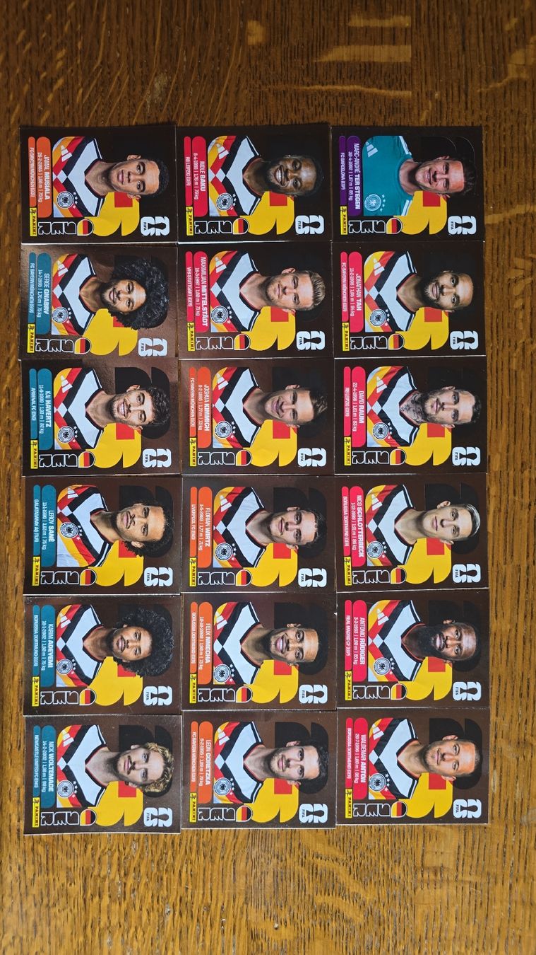 Panini Carte collezionabili: Silber Bilder Panini, Special DFB Team Edition WM 2026 – Nuovo (secondo la descrizione) da Iragna venduto da ju_1605