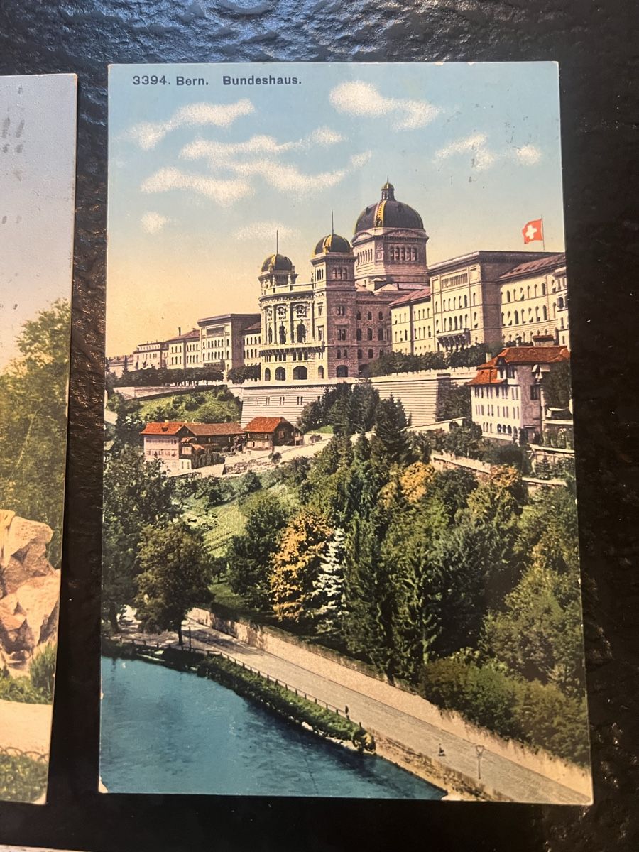 Cartoline postali: 6 Ansichtskarten Bern historisch 1916-1923 – Usato da Laufen venduto da Belezza 1