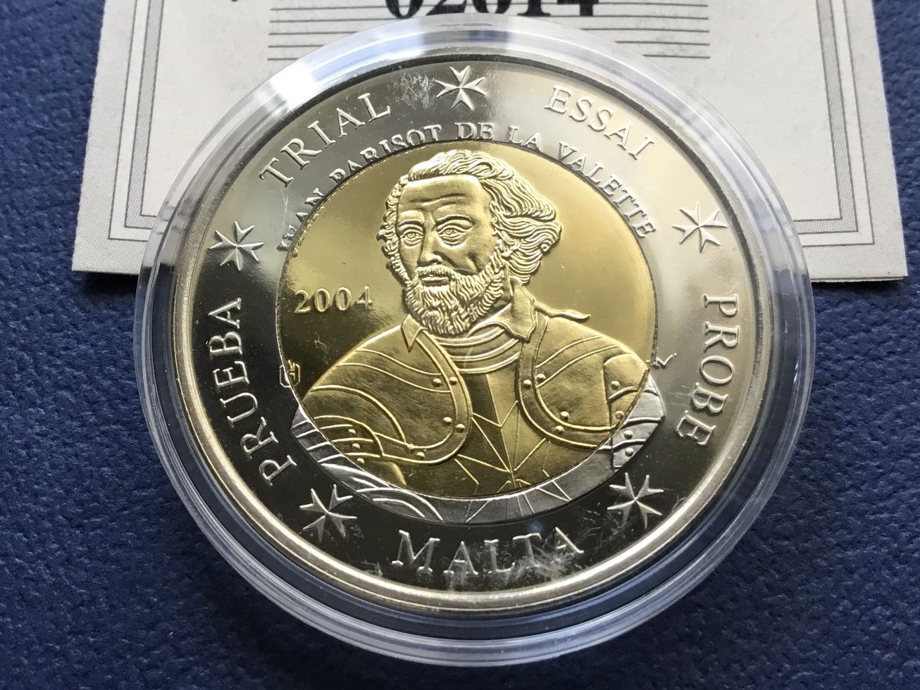 Tutti le monete: 2 Euro Entwurf Malta 2004 – Nuovo e nell'imballaggio originale da St. Margrethen SG venduto da alfapeugeot10