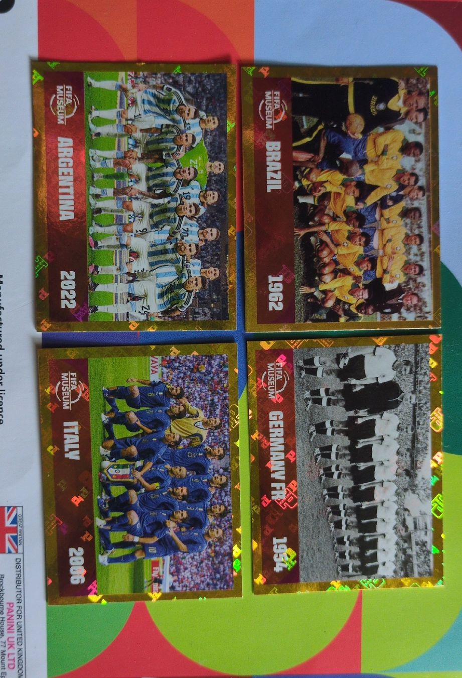 Panini Cartes à collectionner: Panini Sticker Set - FWC 11, 12, 17, 19 – Neuf (Voir description) à Rapperswil SG par sau_p7ft