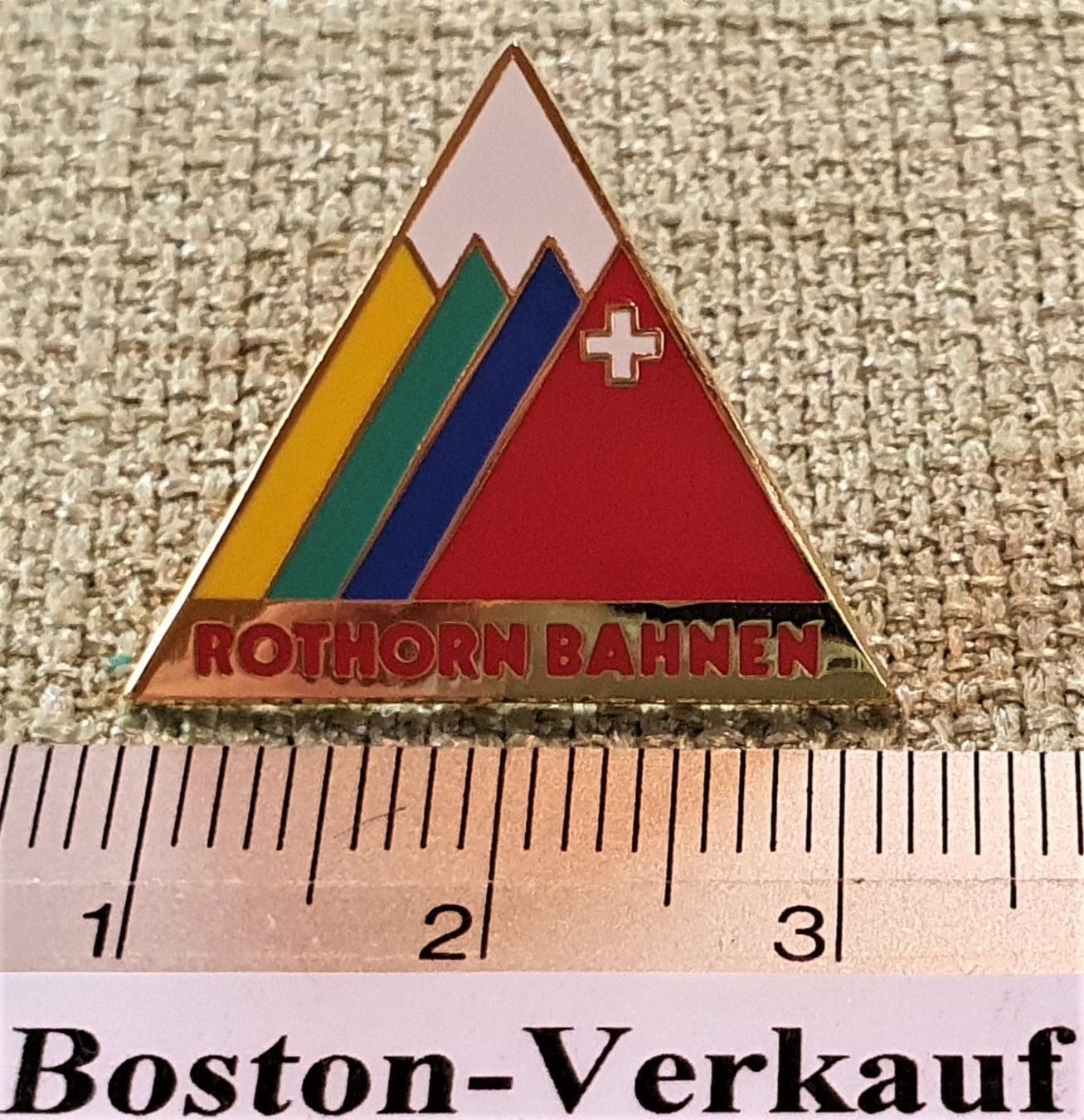 Placchette & Badge: F039 - Pin Brienz Brienzer Rothorn Bahnen Schweiz – Usato da Reinach BL venduto da Boston-Verkauf 1